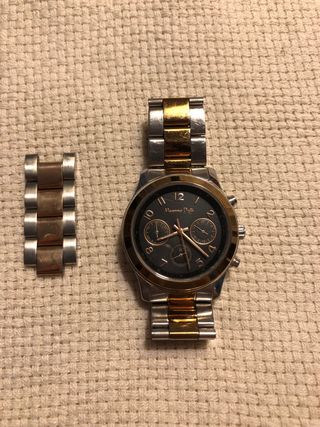 Reloj Massimo Dutti Mujer Oro Rosa y Acero