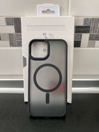 Funda iphone 14 nomal magsafee negra 