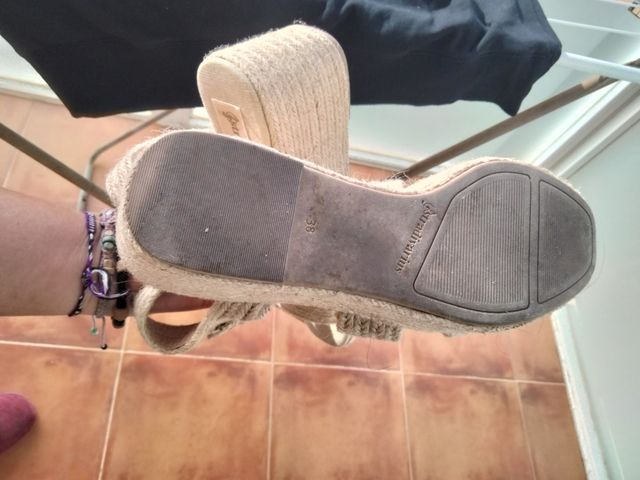 SANDALIAS CUÑA Y PLATAFORMA