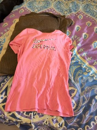 Nike t shirt 🩷 rosa mujer/nina