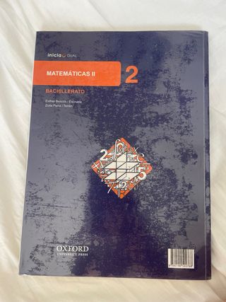 Matemáticas Ed.Oxford | 2BACH