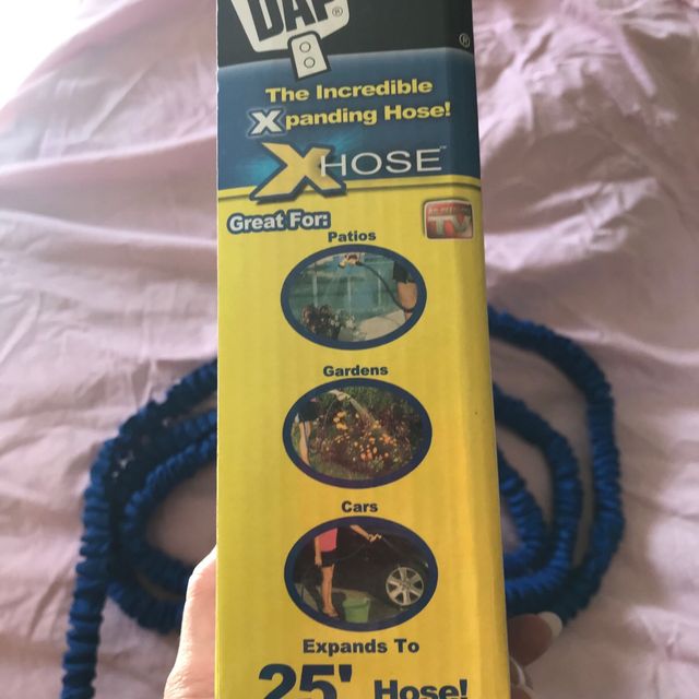 Hose automatically expand and contracts