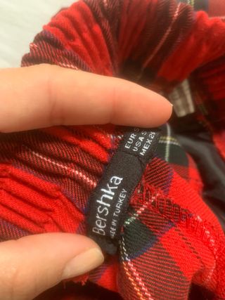 Pantalon escoces bershka