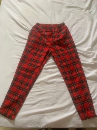 Pantalon escoces bershka