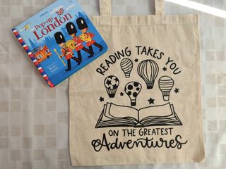 Libro inglés London más bolsa personalizada