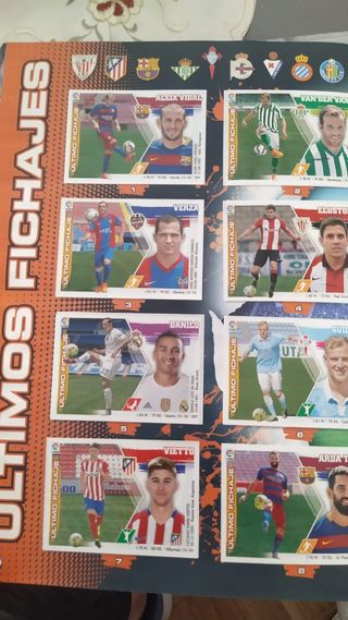 Álbum completo liga 2015-2016