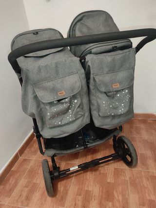 Silla de paseo gemelar