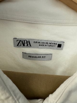 Camisa blanca Zara