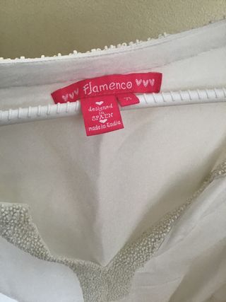 Blusa vestido flamenco