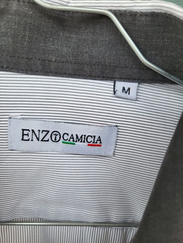 Camicia righe in pavia taglia M