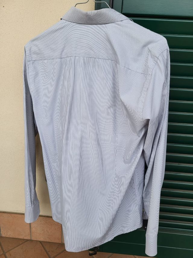 Camicia righe in pavia taglia M