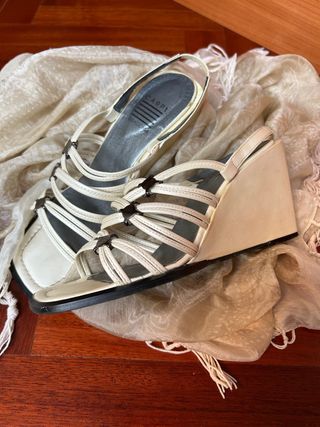 Sandalias de cuña