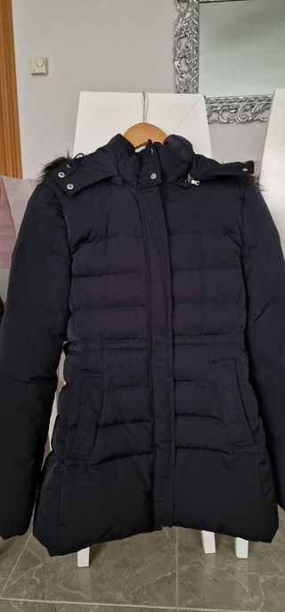 Abrigo plumifero Zara