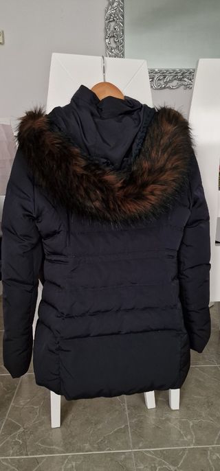 Abrigo plumifero Zara