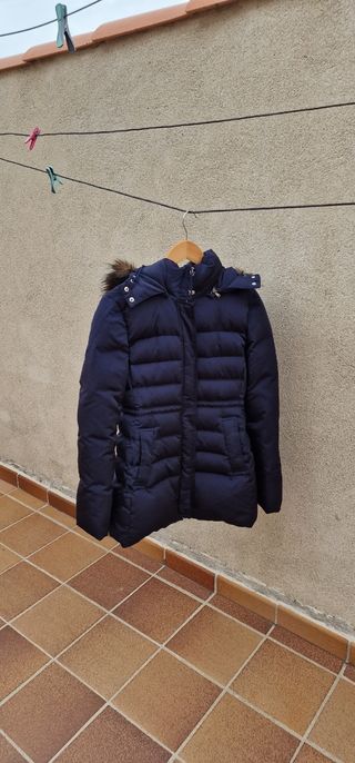 Abrigo plumifero Zara