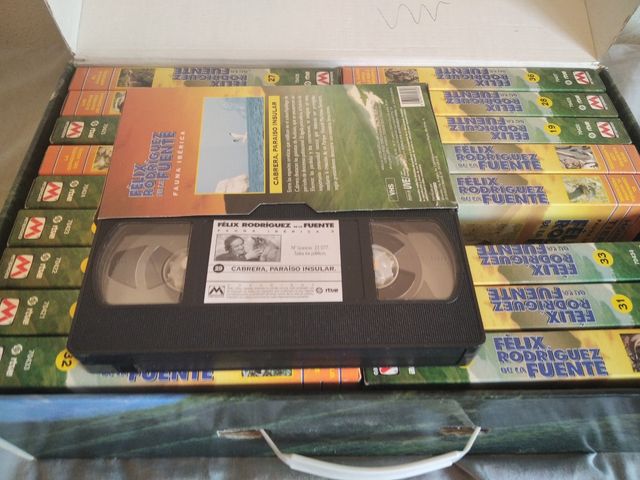 Colección VHS Rodríguez de la fuente