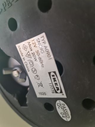 Lámpara escritorio, estudio, flexo IKEA