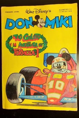 Historietas Walt Disney "Don Miki" 1984
