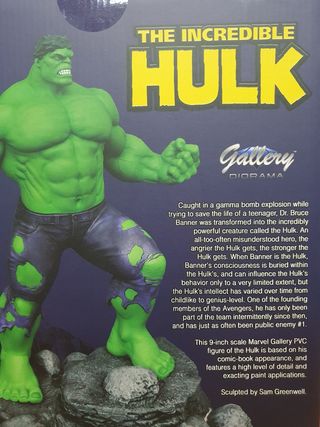 Figura El Increíble Hulk Marvel Gallery