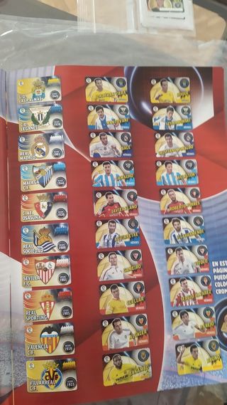 Álbum completo liga 2016-2017