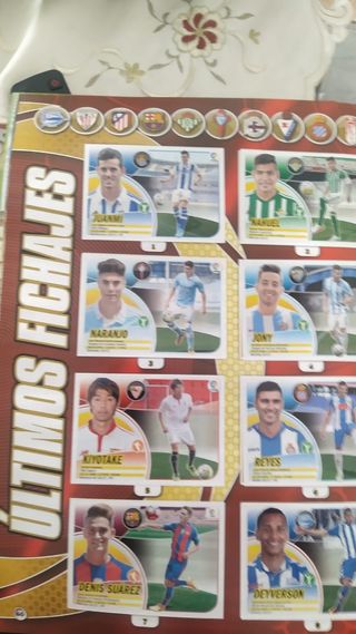 Álbum completo liga 2016-2017