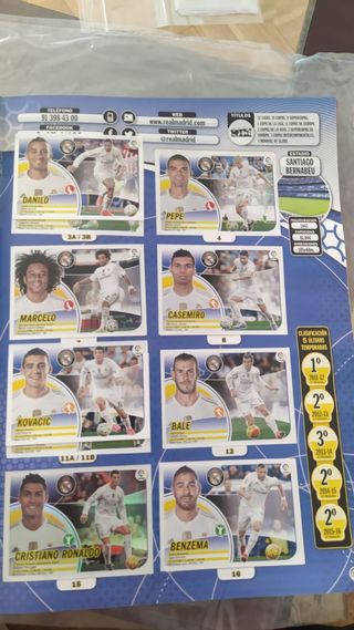 Álbum completo liga 2016-2017
