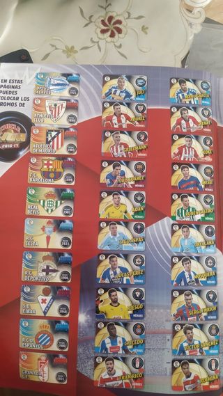 Álbum completo liga 2016-2017