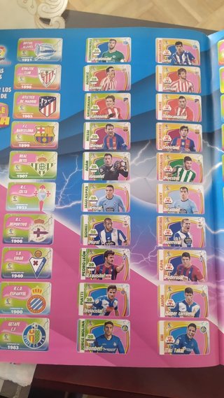 Álbum completo liga 2017-2018