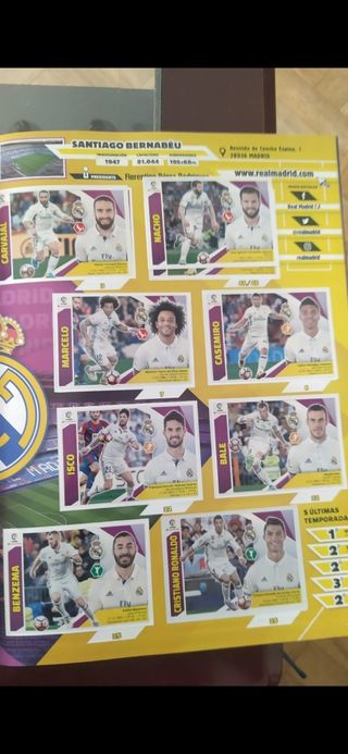 Álbum completo liga 2017-2018