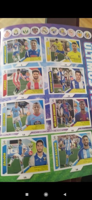 Álbum completo liga 2017-2018