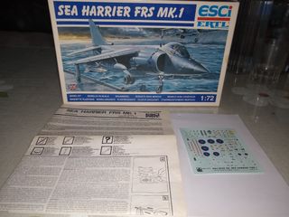 MAQUETA AVIÓN SEA HARRIER MK1 1/72 ESCI