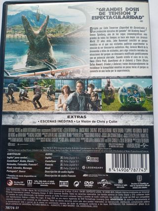 Saga parque jurásico DVD pack 5