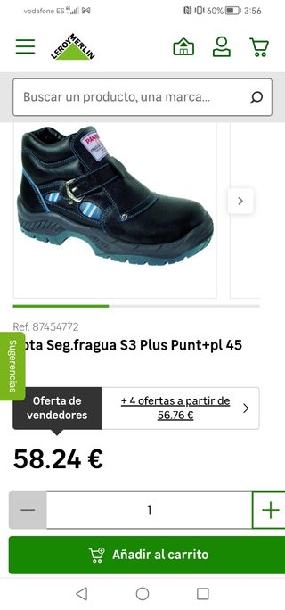 Calzado de seguridad Panter