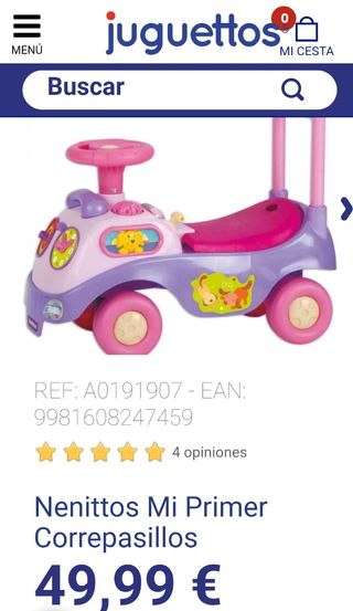 Correpasillos Juguettos