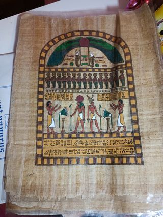 papel dibujo egipcio