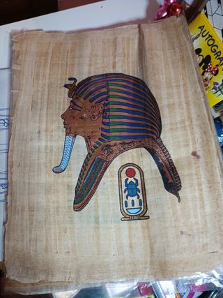 papel dibujo egipcio