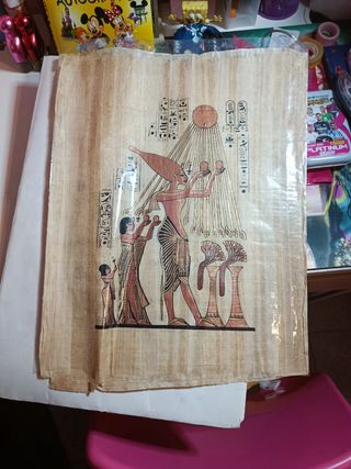papel dibujo egipcio