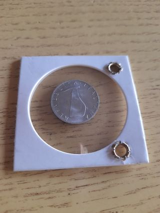 moneta 5 lire 1969 delfino Repubblica Italiana