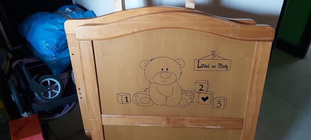 Maxi cuna/cama 140x70