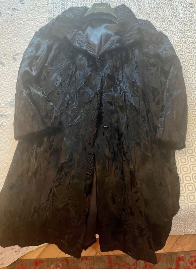 Abrigo astracan talla 44-46