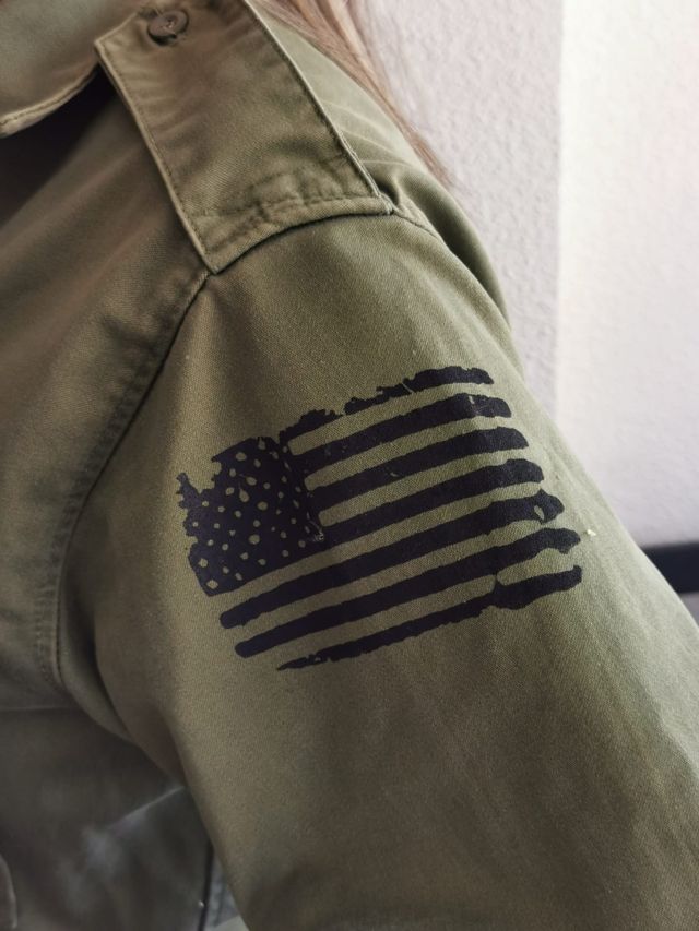 Camisa Militar Vintage M