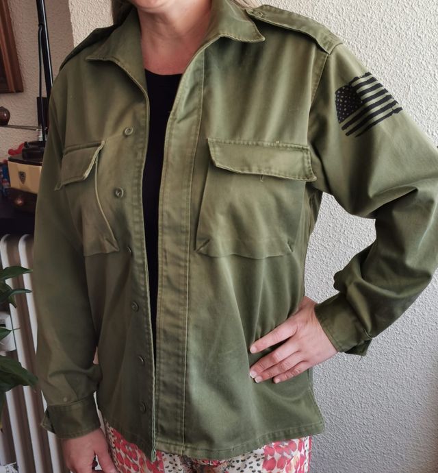 Camisa Militar Vintage M