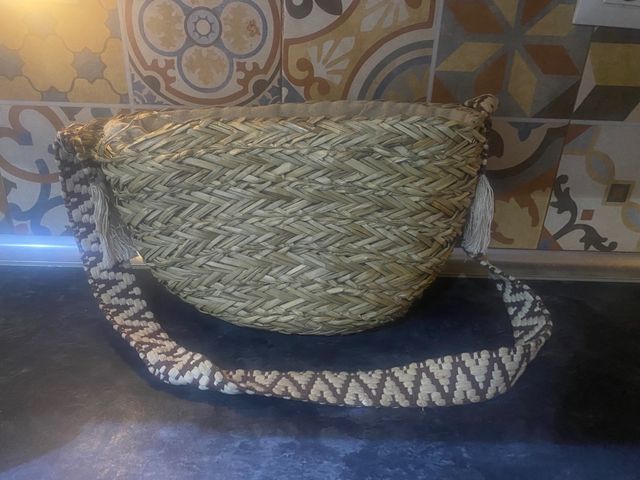 bolso mimbre