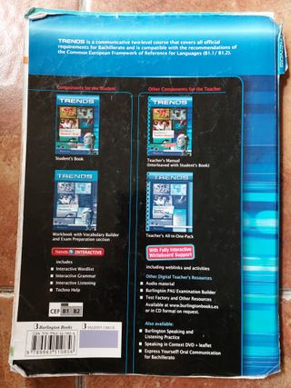 LIBRO BACHILLERATO TRENDS STUDENT'S BOOK