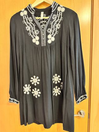 Vestido mujer, Negro talla 36