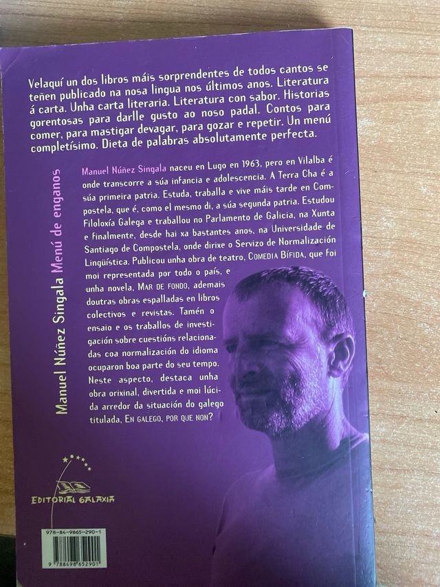 libro “Menú de enganos”