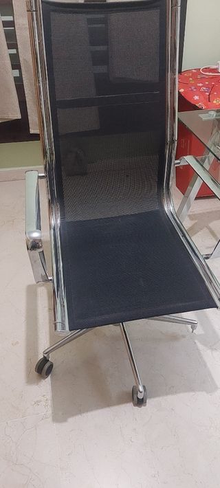 Silla oficina metálica