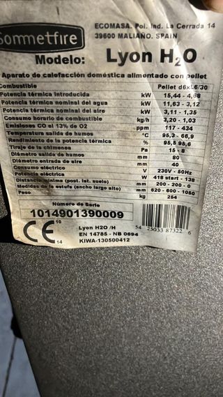 Stufa a pellet in vendita