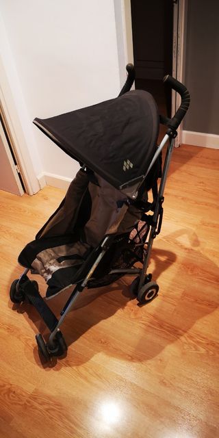 Maclaren carrito plegable en color negro y beige