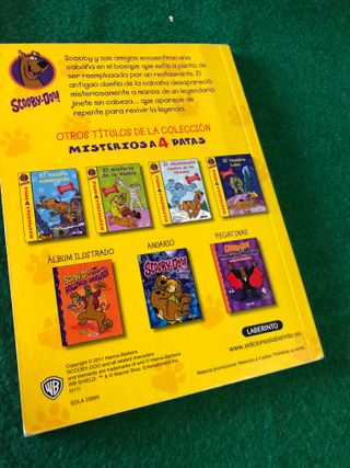 scoby doo, misterios, lazarillo de tormes...libros